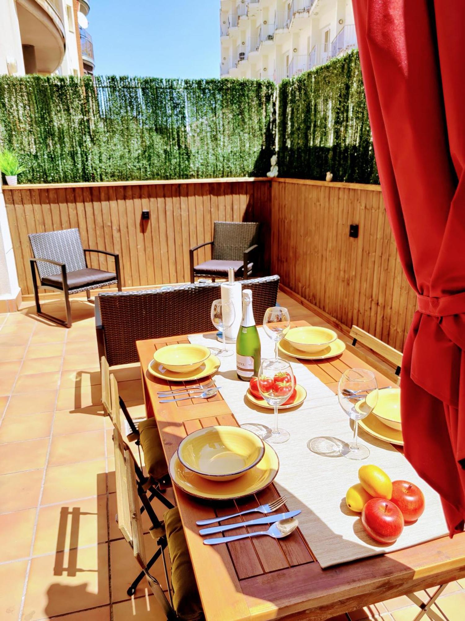 The Astrid Apartment Lloret de Mar Eksteriør billede